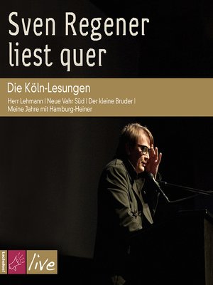 cover image of Sven Regener liest quer